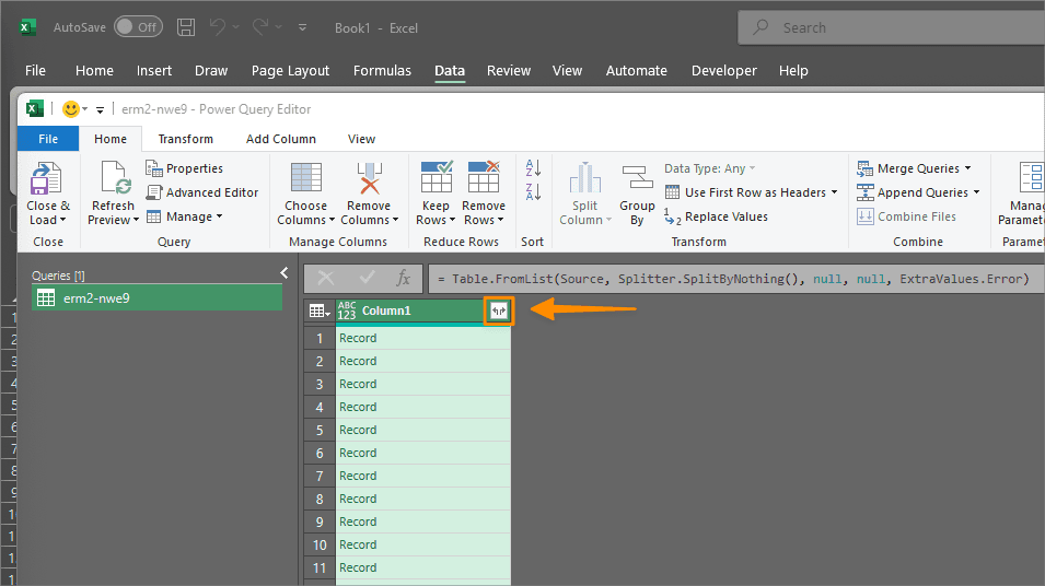 Transform Data 3