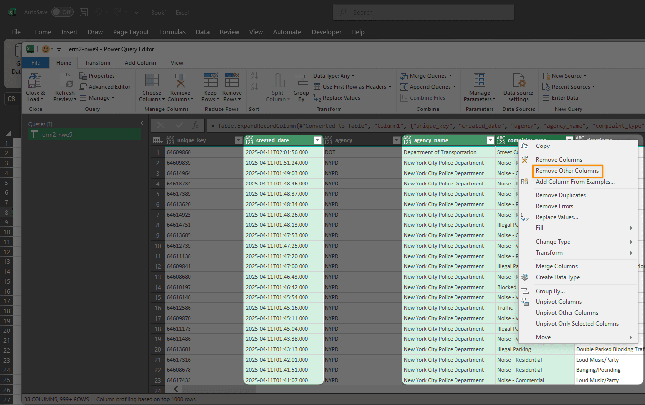 Transform Data 6