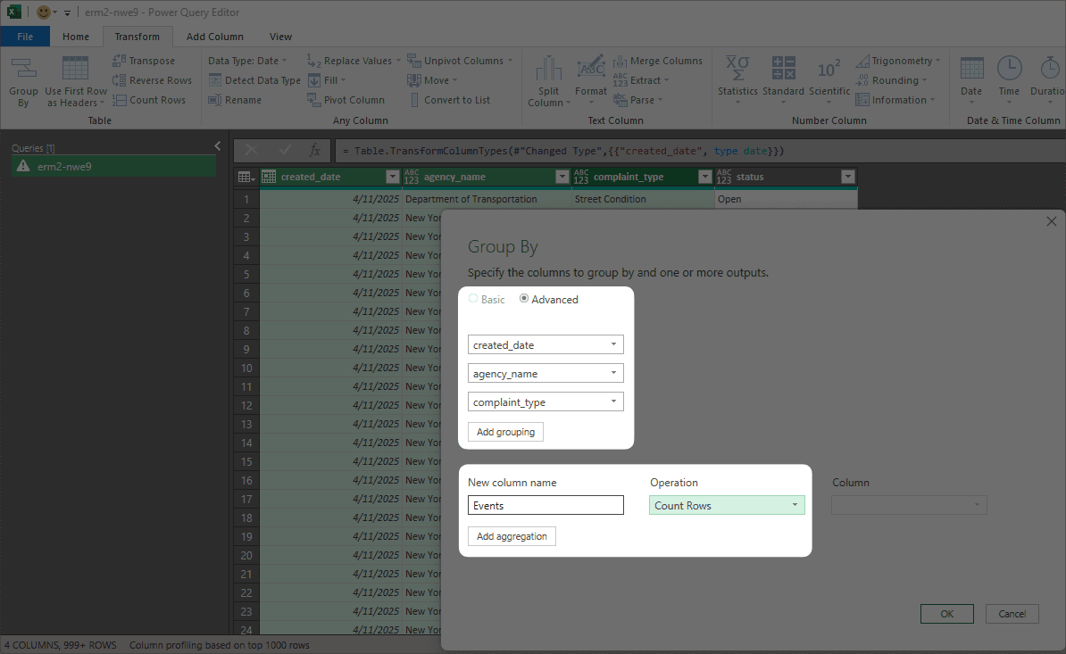Transform Data 10